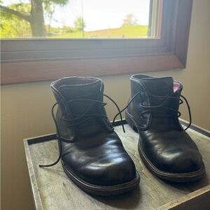 Men's Black Leather Boots Clark’s size‎ 11 Chukka